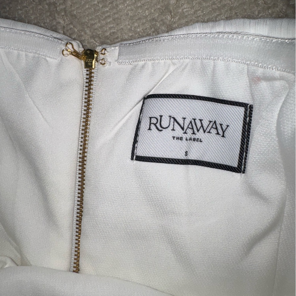 Runaway The Label White Strapless Mini Dress - Picture 4 of 6